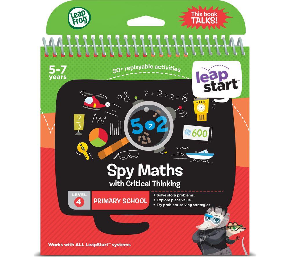 LEAPFROG LeapStart Spy Maths with Critical Thinking Activity Book