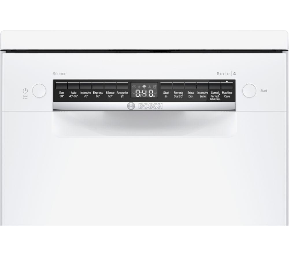 Bosch sps4hmw53g deals freestanding slimline dishwasher