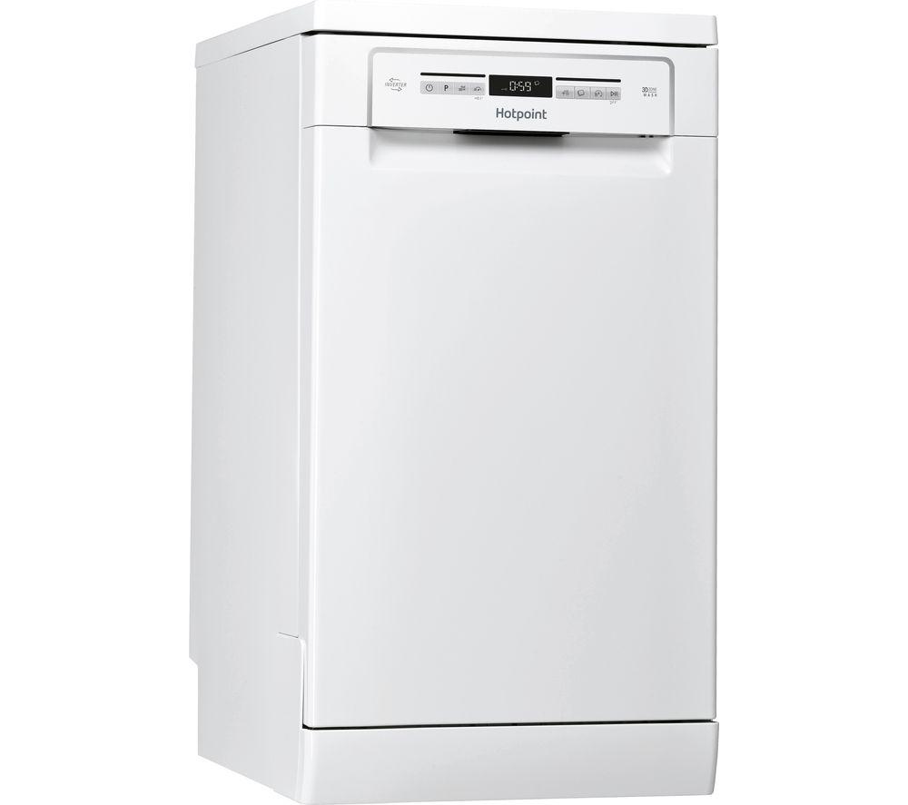 HOTPOINT HSFO 3T223 W UK N Slimline Dishwasher - White, White