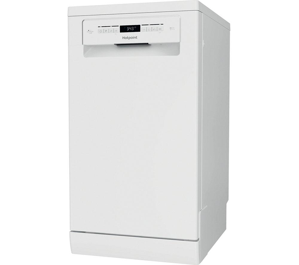 HOTPOINT HSFO 3T223 W UK N Slimline Dishwasher - White image number 6 of 17
