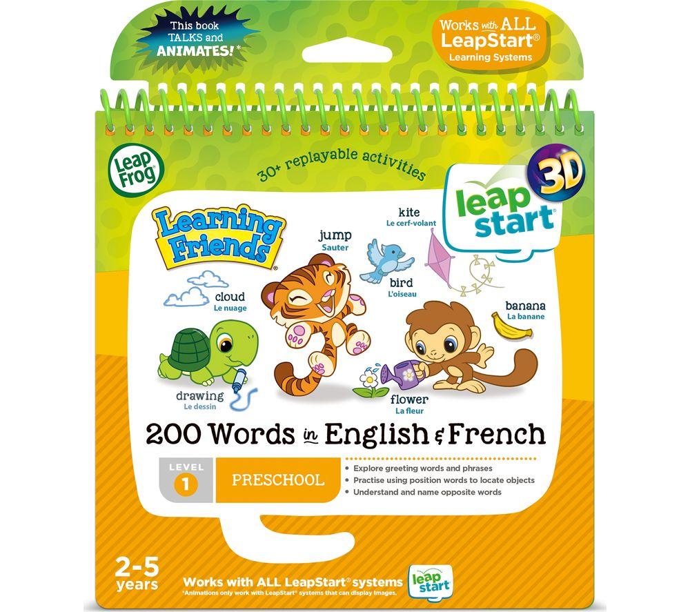LEAPFROG LeapStart Learning Friends: 200 Words in English & French