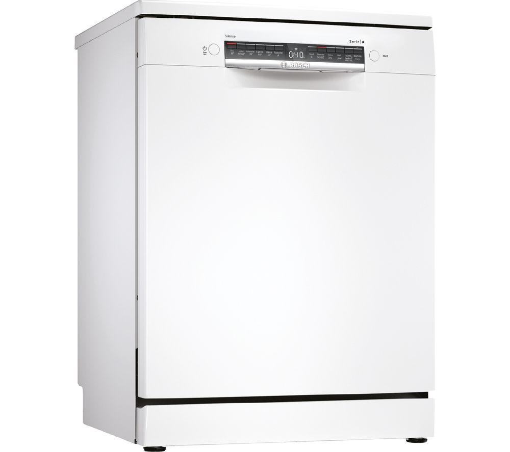 BOSCH Series 4 SMS4HAW40G Full-size WiFi-enabled Dishwasher - White