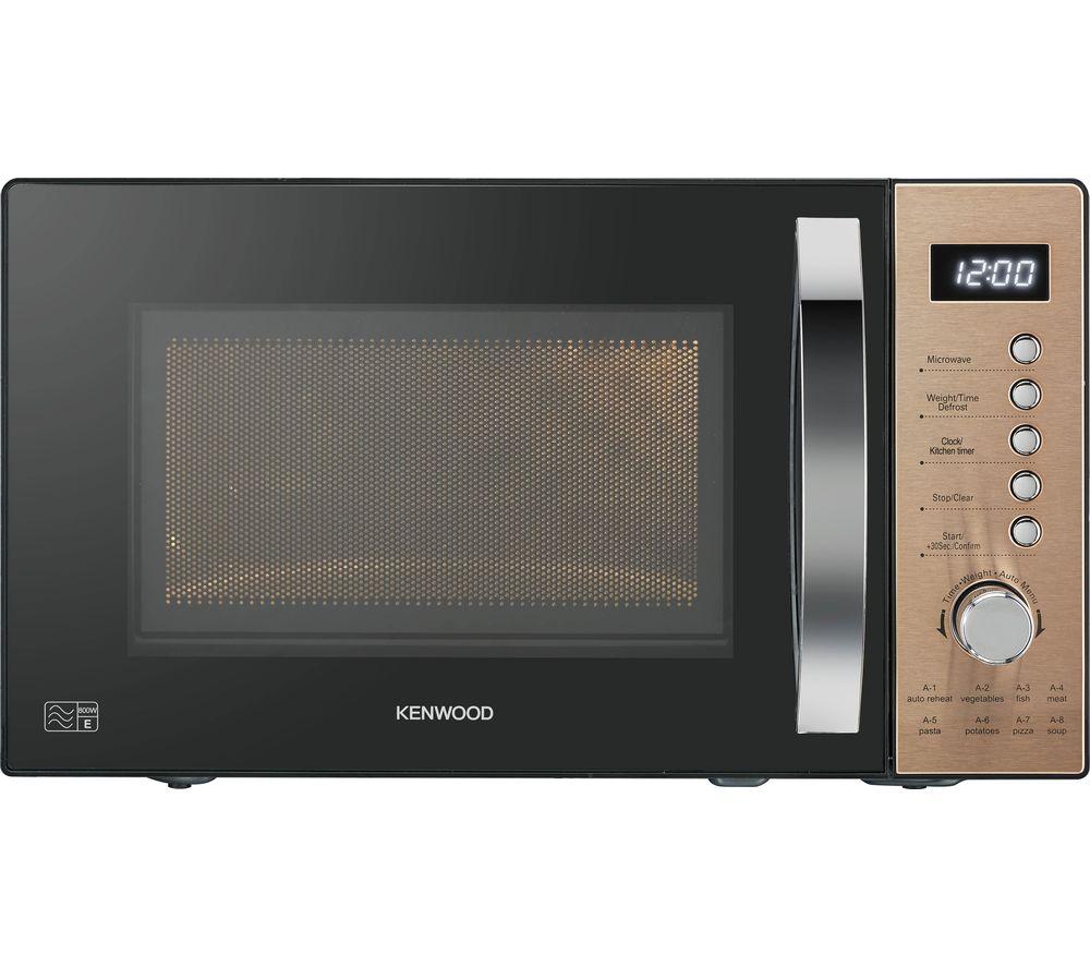 KENWOOD K20MCU21 Solo Microwave - Black & Copper, Black