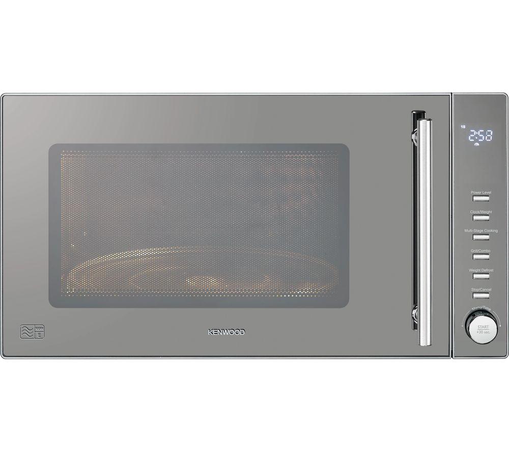 KENWOOD K30GMS21 Microwave with Grill - Silver, Silver/Grey