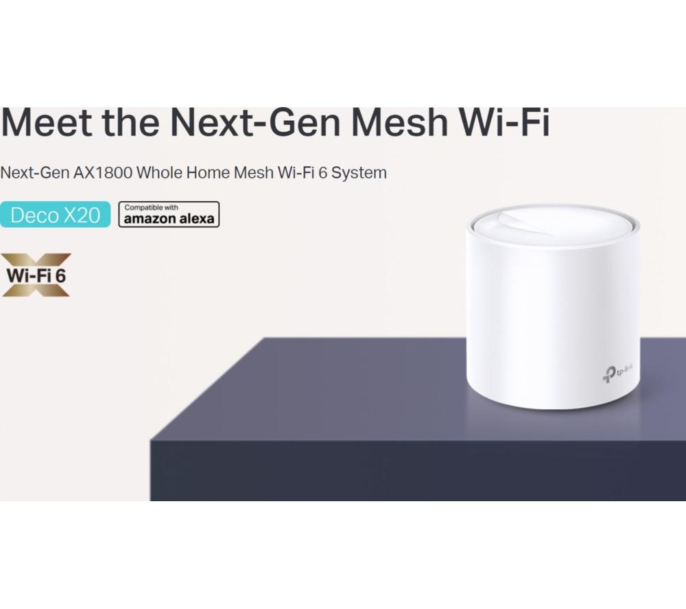 Buy TP-LINK Deco X20 Whole Home WiFi System - Triple Pack | Currys