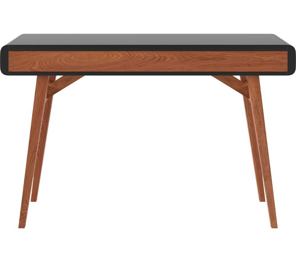 ALPHASON Pevensey AW3150 Desk - Black & Oak image number 3 of 5