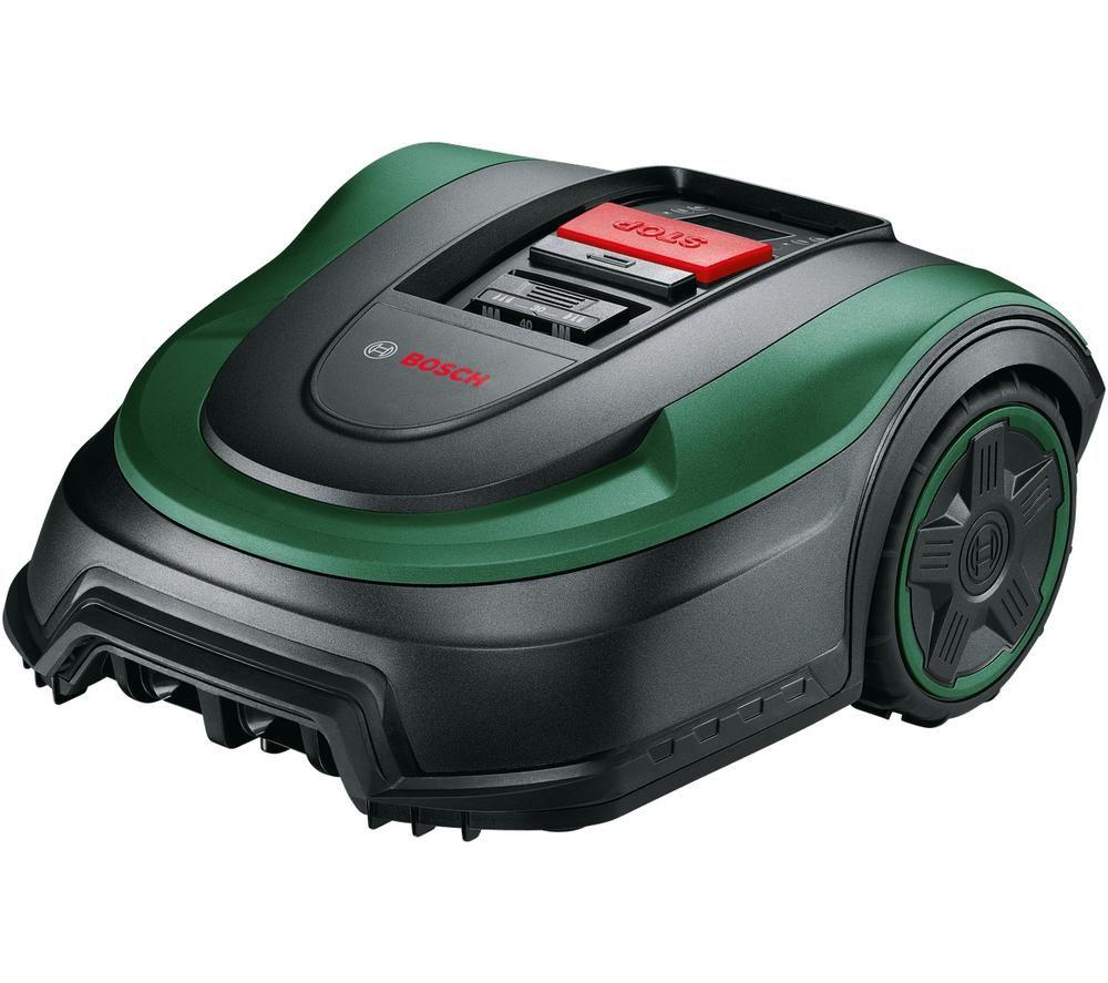 BOSCH Indego S 500 Cordless Robot Lawn Mower - Black & Green