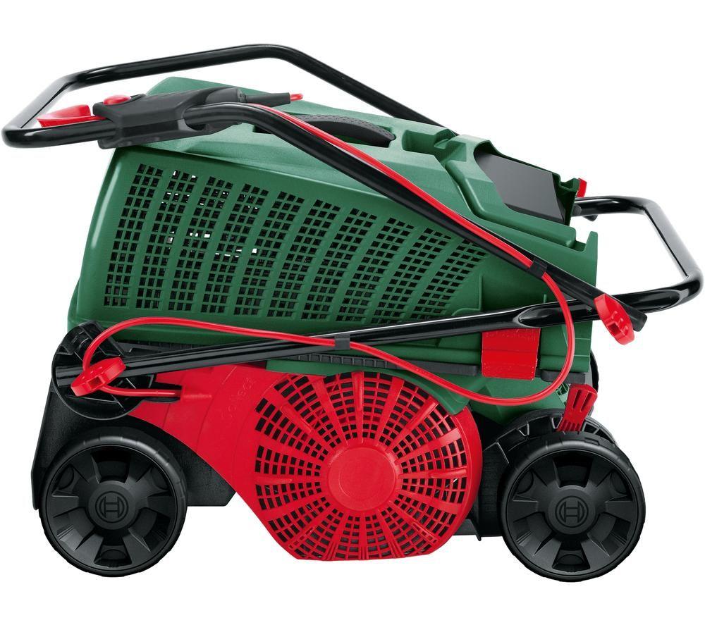 BOSCH UniversalRaker 900 Corded Rotary Lawn Raker - Black & Green image number 3 of 8
