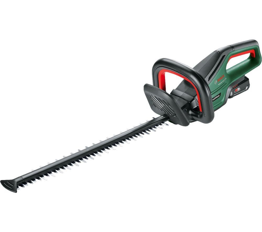 BOSCH UniversalHedgeCut 18-55 Cordless Hedge Trimmer - Green, Green