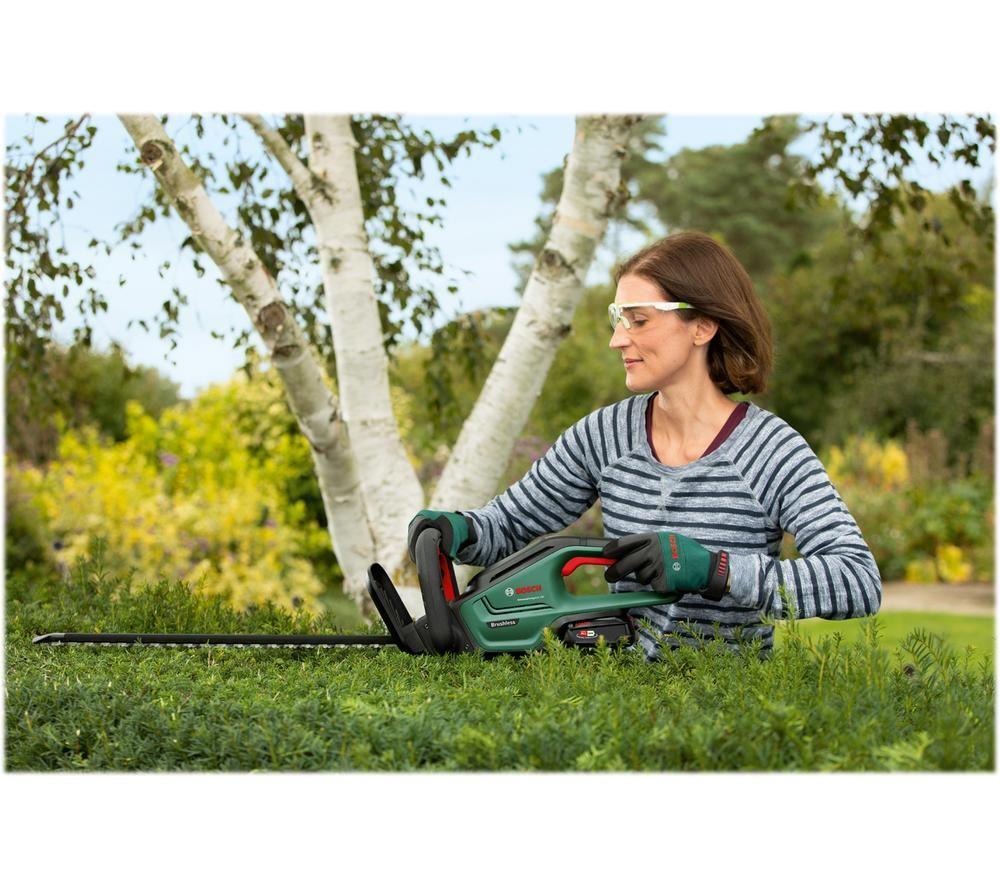 Buy BOSCH UniversalHedgeCut 18 55 Cordless Hedge Trimmer Green