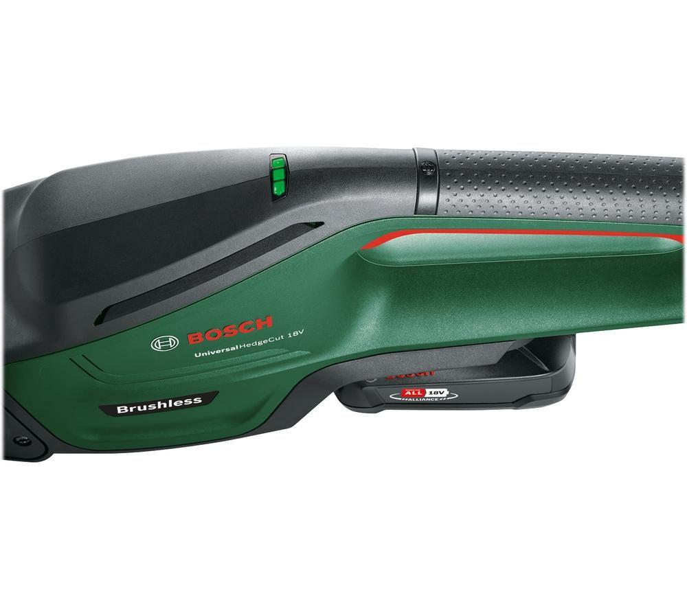 Buy BOSCH UniversalHedgeCut 18 55 Cordless Hedge Trimmer Green