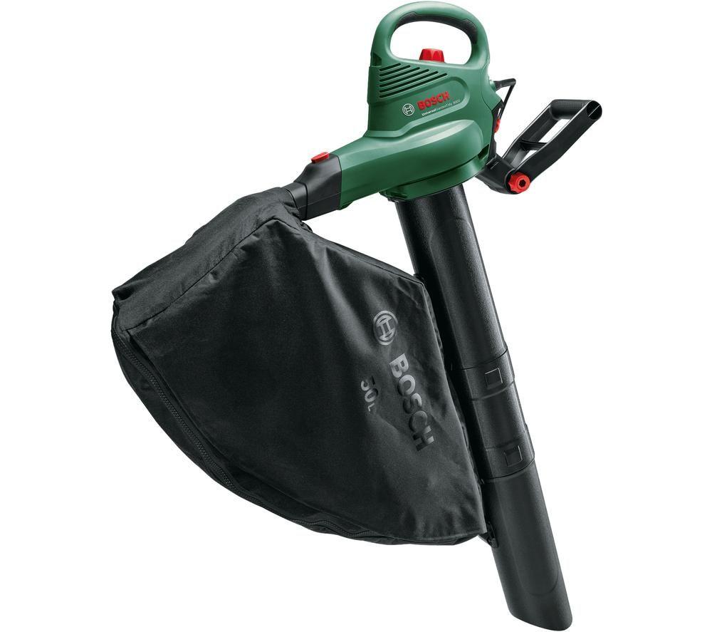 BOSCH UniversalGardenTidy 3000 Garden Vacuum & Leaf Blower - Black & Green