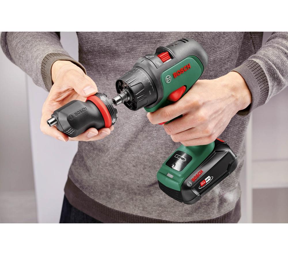 Buy BOSCH AdvancedImpact 18 Cordless Combi Drill with 2 Batteries