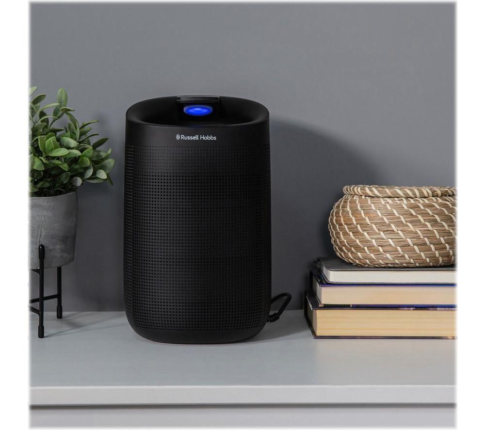 RUSSELL HOBBS Fresh Air Pro RHDH1101B Portable Dehumidifier & Air Purifier - Black image number 3 of 7