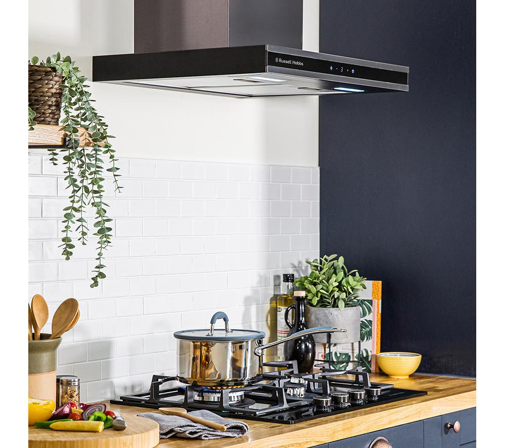 RUSSELL HOBBS RHGCH603DS Midnight Collection Chimney Cooker Hood - Dark Steel image number 8 of 17