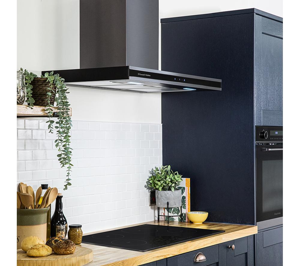 RUSSELL HOBBS RHGCH903DS Midnight Collection Chimney Cooker Hood - Dark Steel image number 5 of 10
