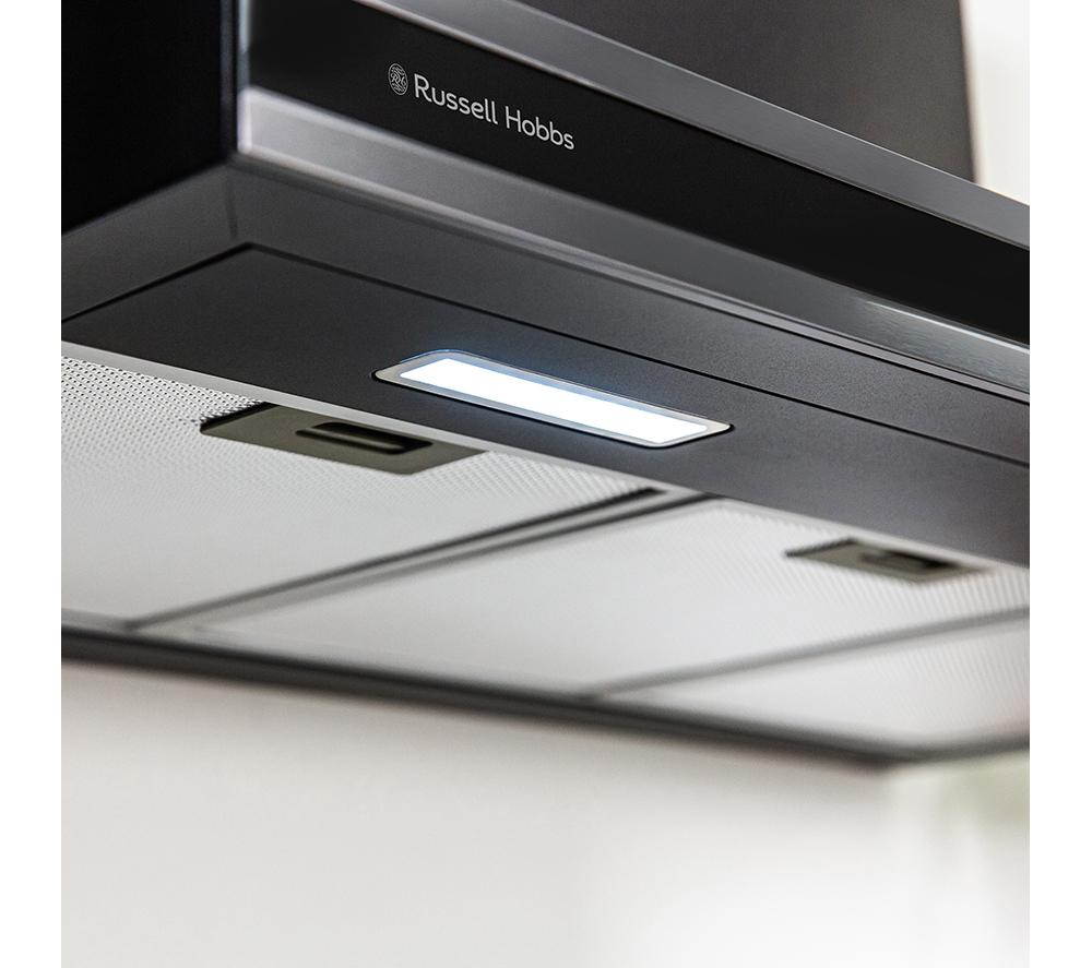 RUSSELL HOBBS RHGCH903DS Midnight Collection Chimney Cooker Hood - Dark Steel image number 6 of 10