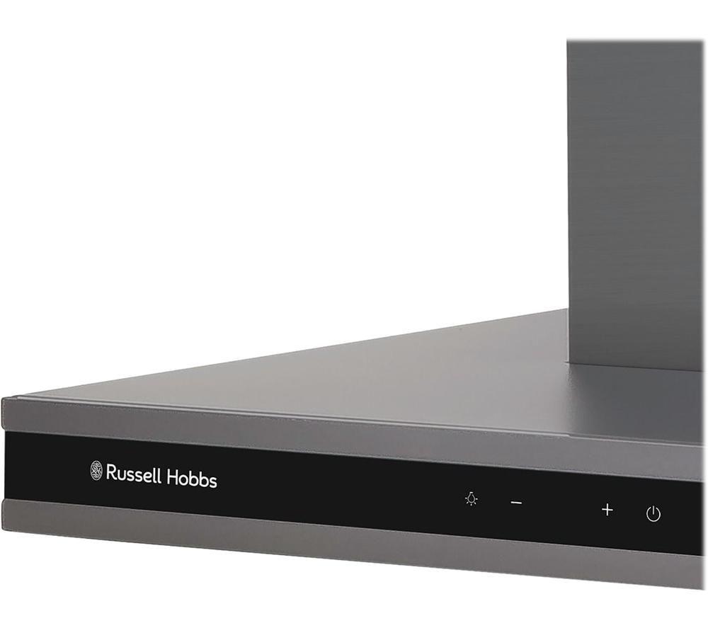 RUSSELL HOBBS RHICH904DB Midnight Collection Island Cooker Hood - Dark Steel image number 6 of 7