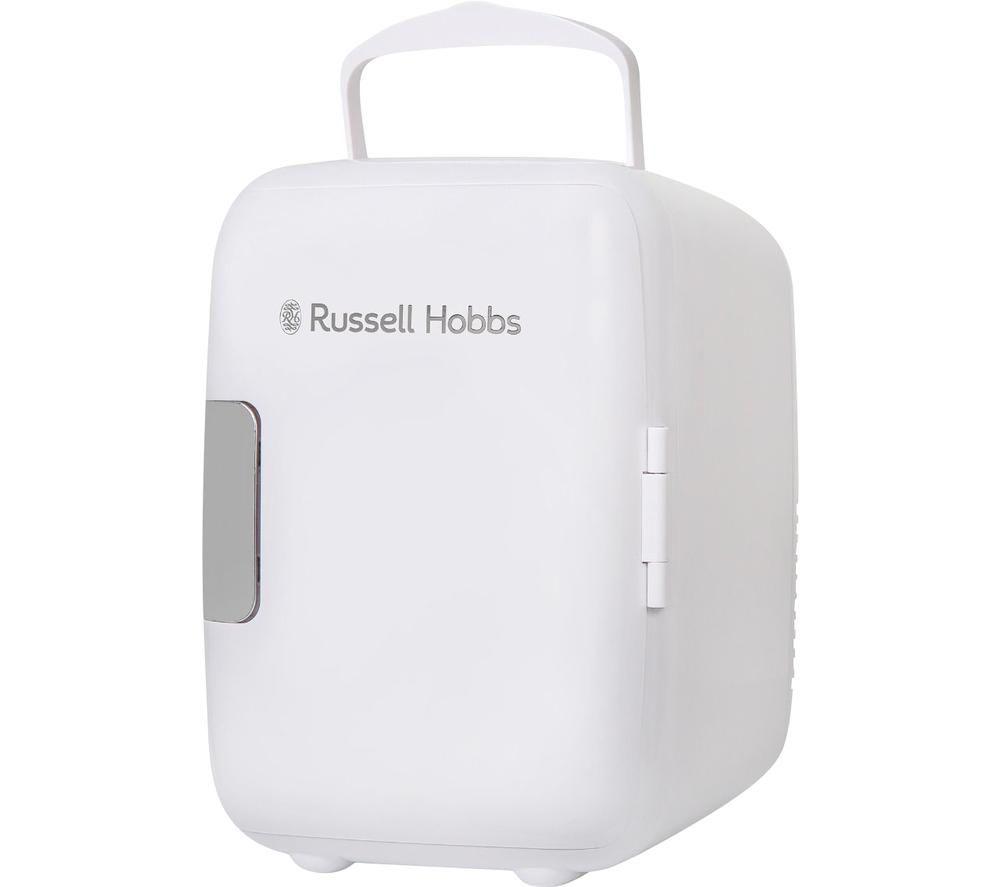 RUSSELL HOBBS Retro RH4CLR1001 Mini Cooler - White, White