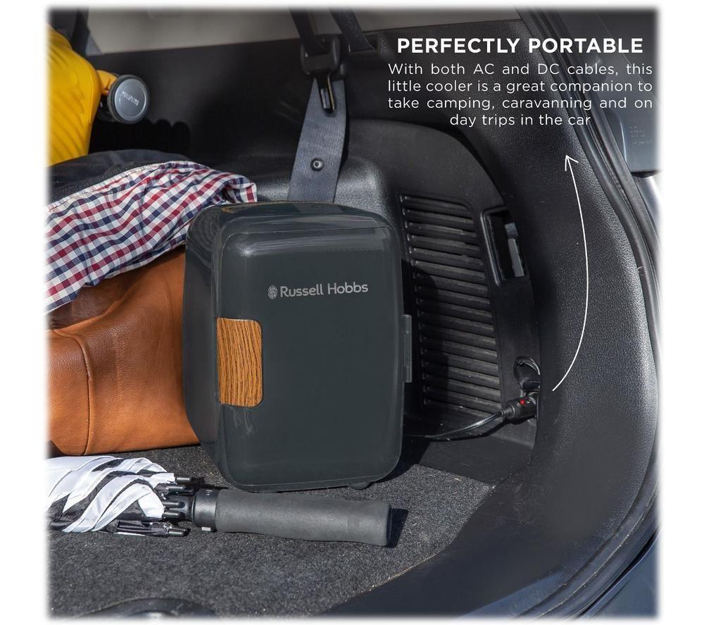 RUSSELL HOBBS Scandi RH4CLR1001SCG Mini Cooler - Grey image number 2 of 9