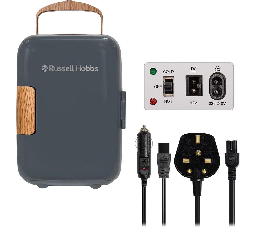 RUSSELL HOBBS Scandi RH4CLR1001SCG Mini Cooler - Grey image number 4 of 9