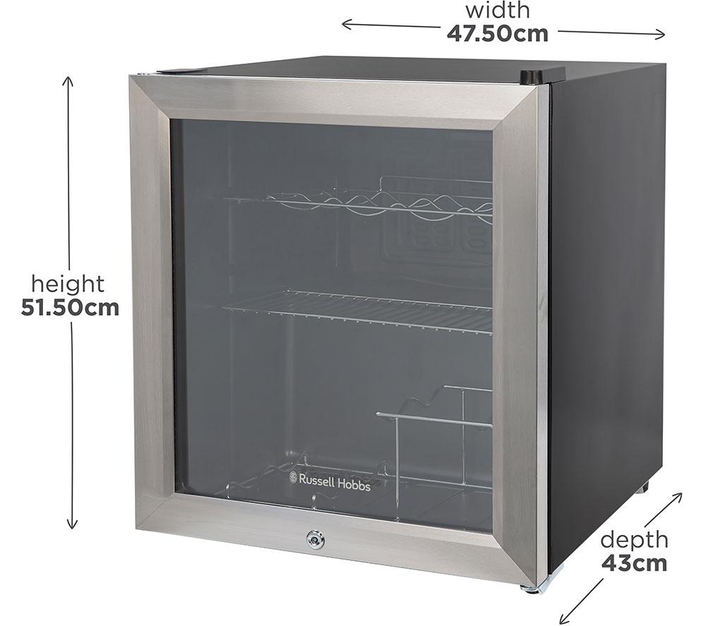 RUSSELL HOBBS RHGWC3SS-C-LCK Wine & Drinks Cooler - Stainless Steel image number 2 of 11