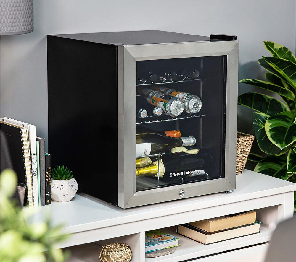 RUSSELL HOBBS RHGWC3SS-C-LCK Wine & Drinks Cooler - Stainless Steel image number 7 of 11