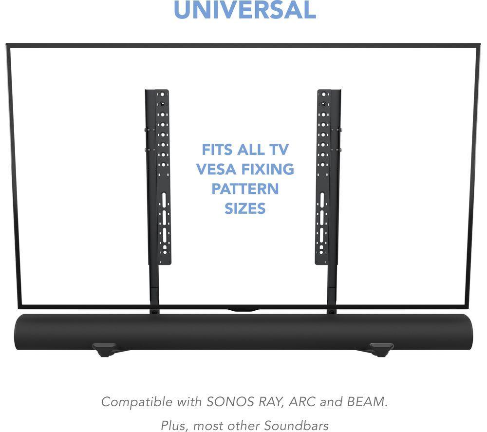 AVF Universal Sound Bar Attachment Kit & Wall Mount image number 6 of 9