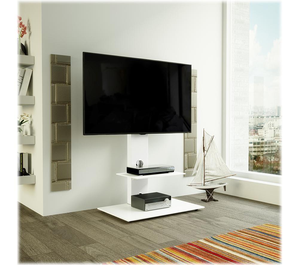 AVF Reflections Lesina FSL700LESWW 700 mm TV Stand with Bracket for 65" TVs - White image number 3 of 3