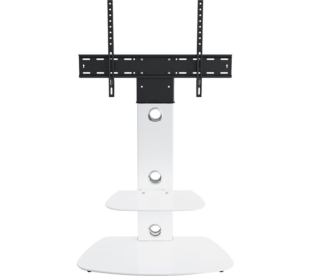 AVF Reflections Lucerne FSL700LUCSWW 700 mm TV Stand with Bracket for 65" TVs  - White image number 4 of 10
