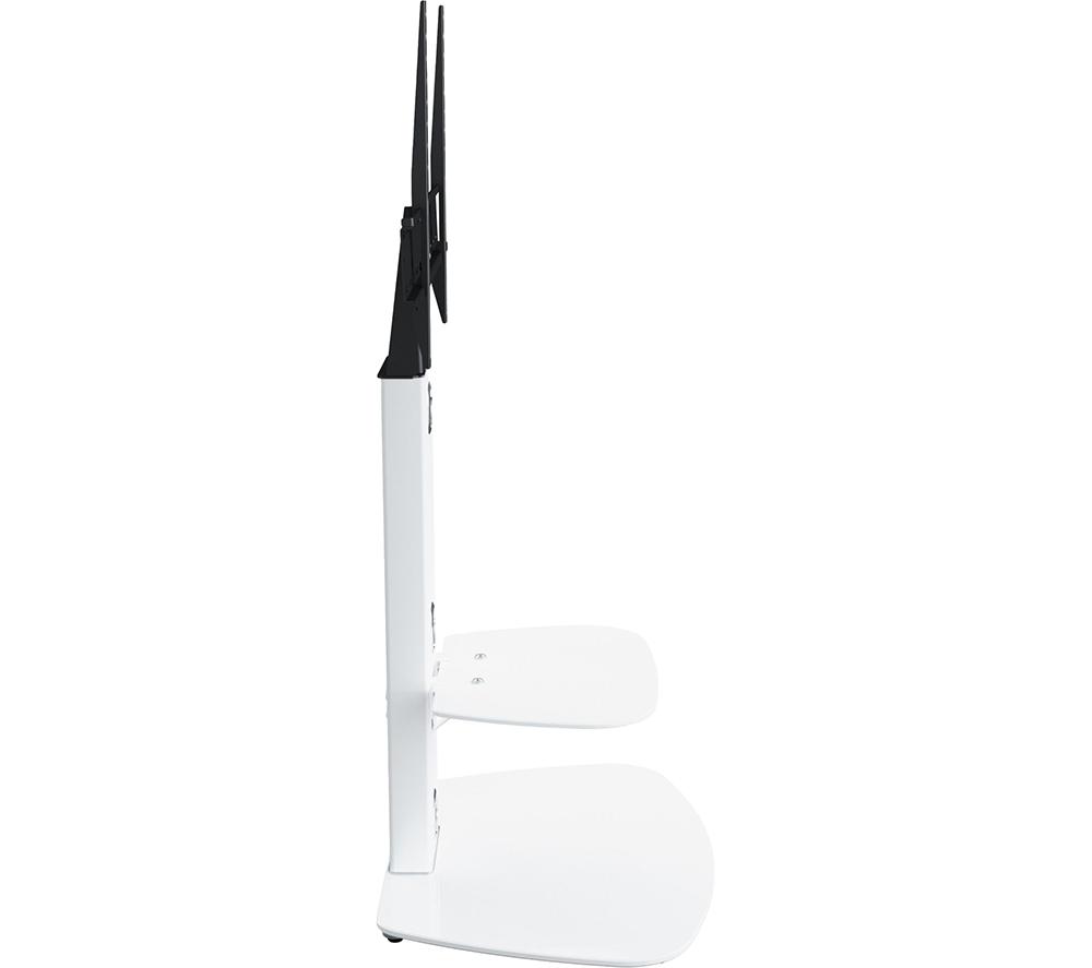 AVF Reflections Lucerne FSL700LUCSWW 700 mm TV Stand with Bracket for 65" TVs  - White image number 6 of 10