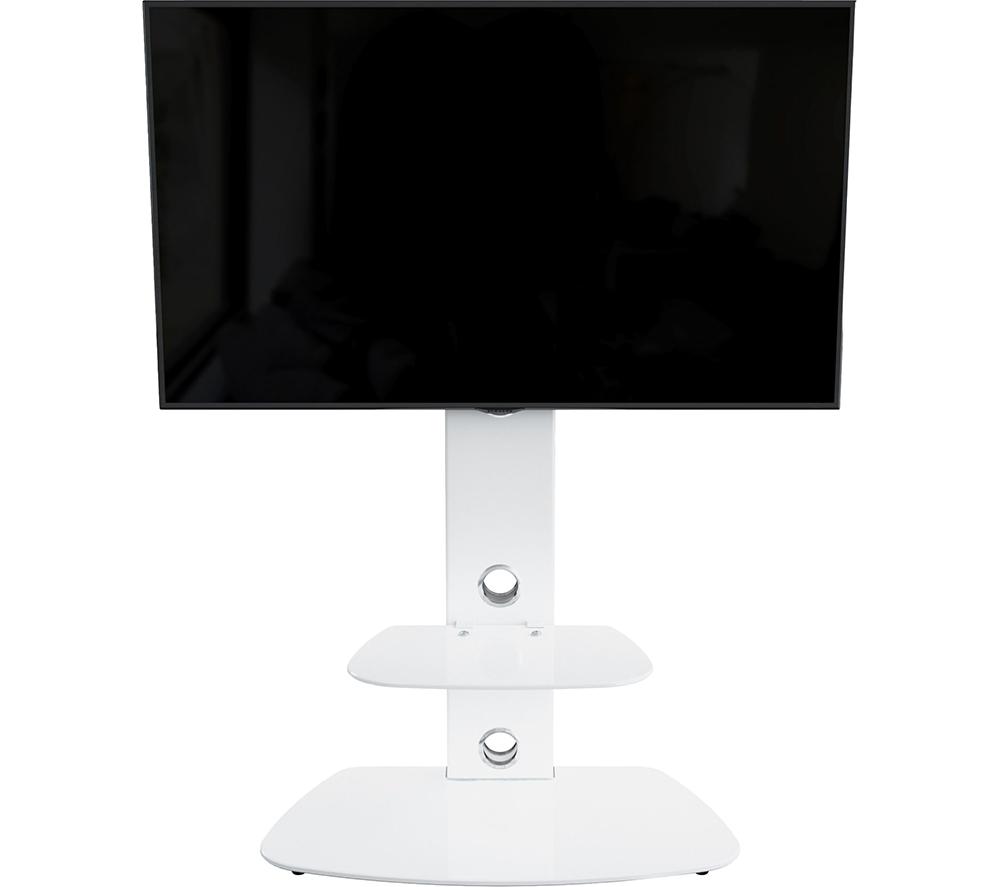 AVF Reflections Lucerne FSL700LUCSWW 700 mm TV Stand with Bracket for 65" TVs  - White image number 7 of 10