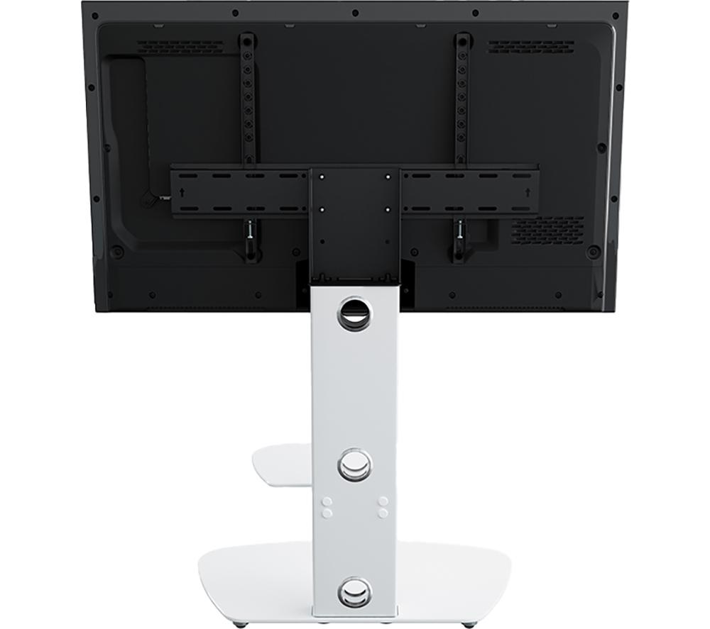 AVF Reflections Lucerne FSL700LUCSWW 700 mm TV Stand with Bracket for 65" TVs  - White image number 8 of 10