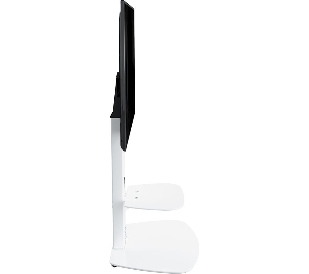 AVF Reflections Lucerne FSL700LUCSWW 700 mm TV Stand with Bracket for 65" TVs  - White image number 9 of 10
