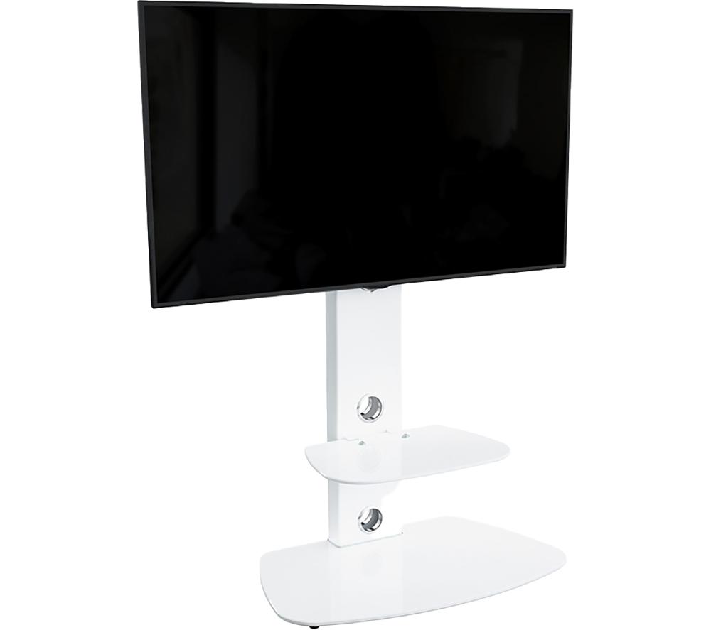 AVF Reflections Lucerne FSL700LUCSWW 700 mm TV Stand with Bracket for 65" TVs  - White image number 10 of 10