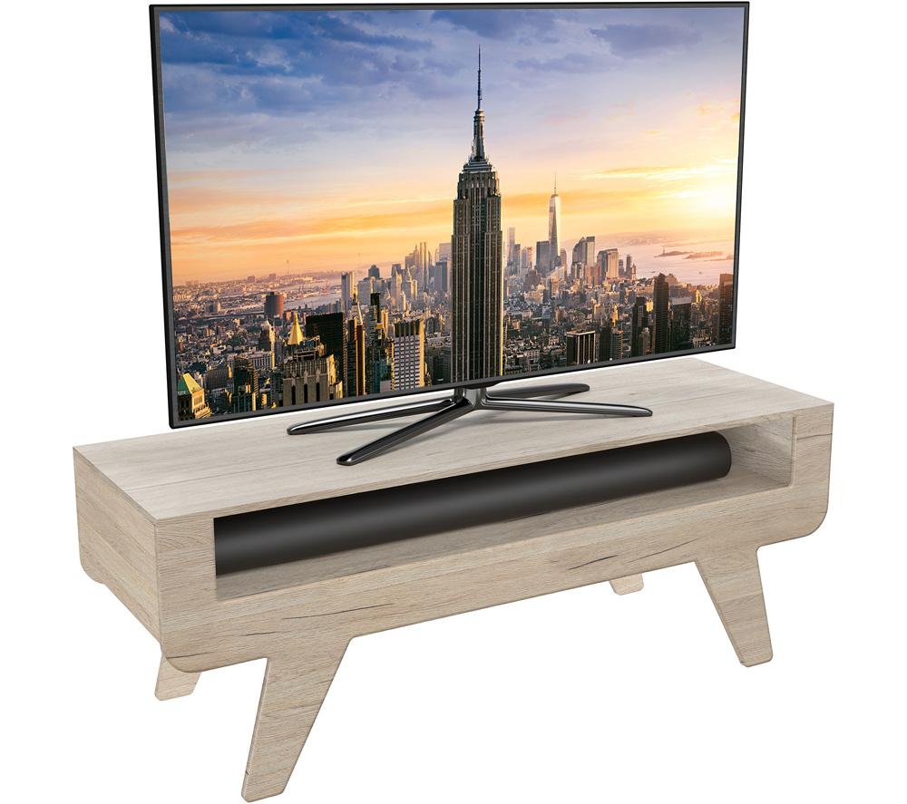 AVF Horton FS1200HOROW 1200 mm TV Stand for up to 60" TVs - Whitewash Oak image number 4 of 7