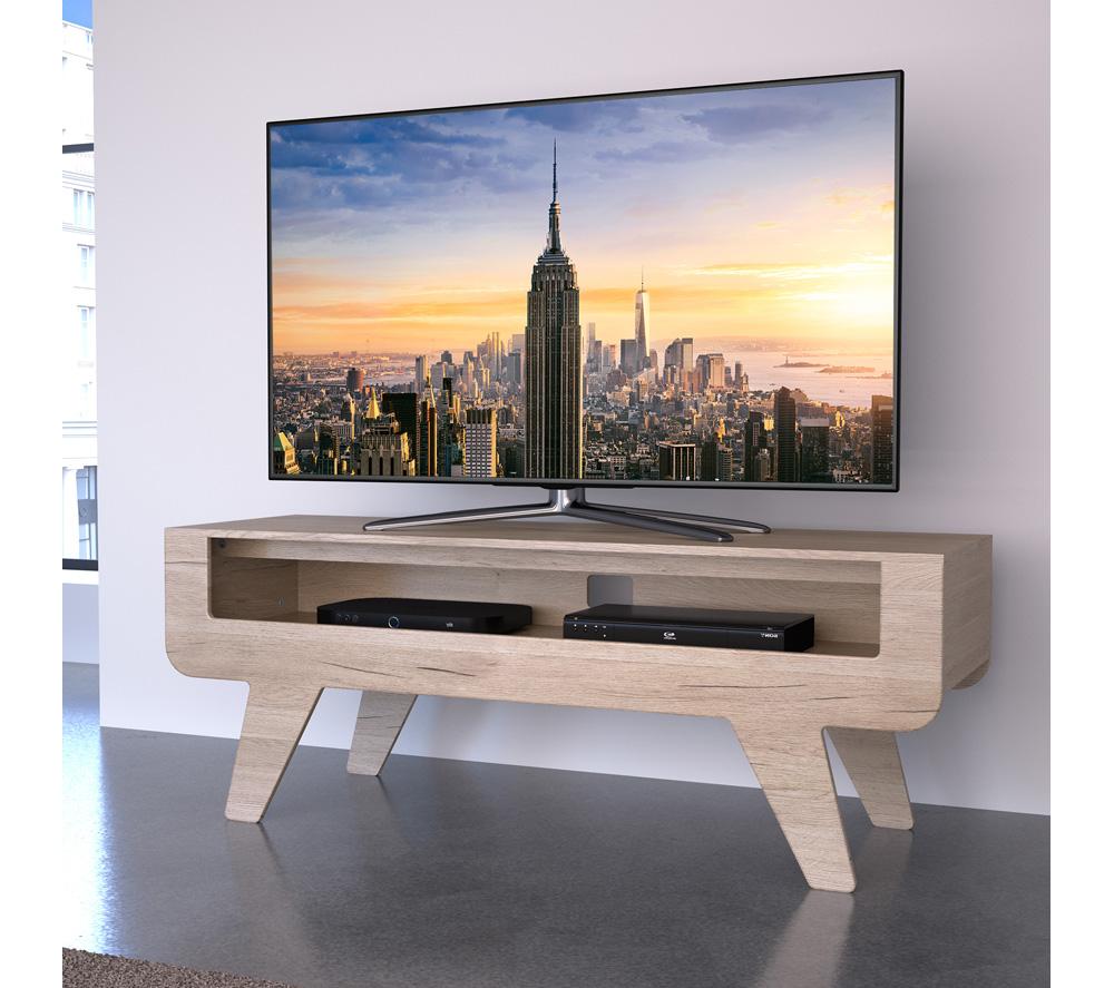 AVF Horton FS1200HOROW 1200 mm TV Stand for up to 60" TVs - Whitewash Oak image number 5 of 7