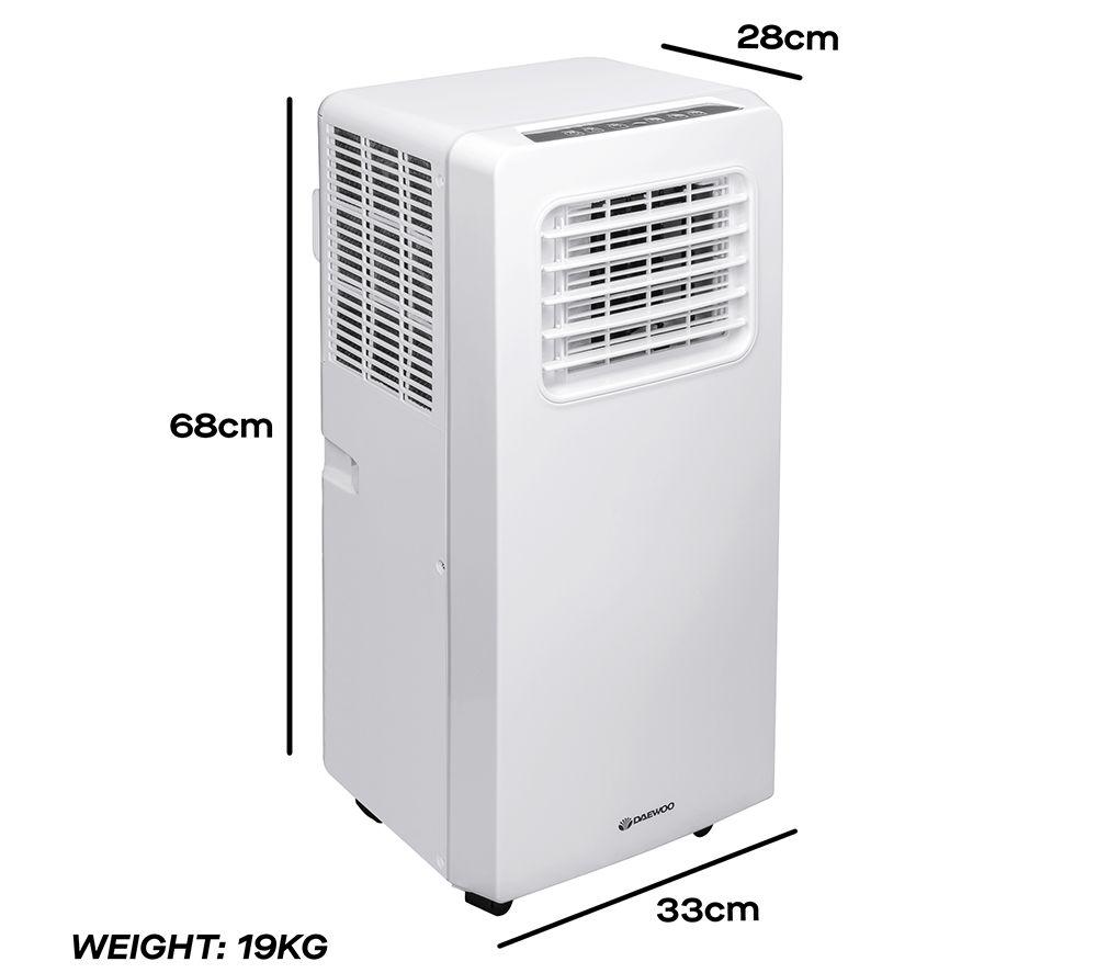 DAEWOO COL1318 9000 BTU Portable Air Conditioner image number 7 of 8