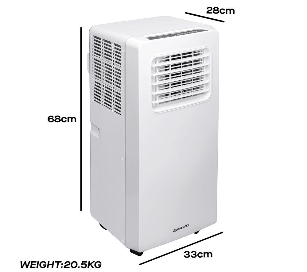 DAEWOO COL1318 9000 BTU Portable Air Conditioner image number 8 of 8