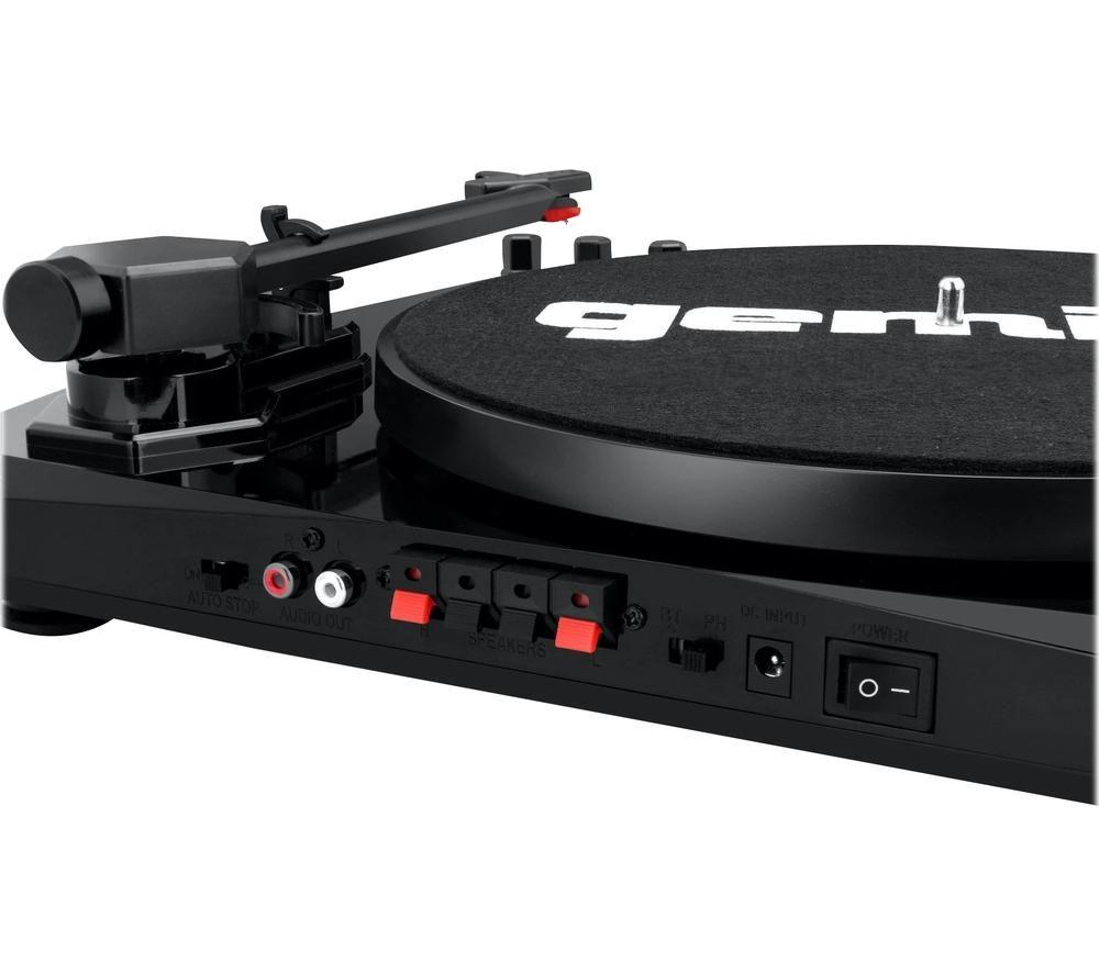 GEMINI TT-900 Bluetooth Turntable with Stereo Speakers - Black image number 3 of 5
