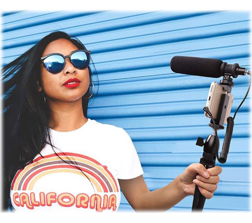 PROSOUND PROS-10CM Super Cardioid Condenser On-Camera Stereo Microphone image number 4 of 6