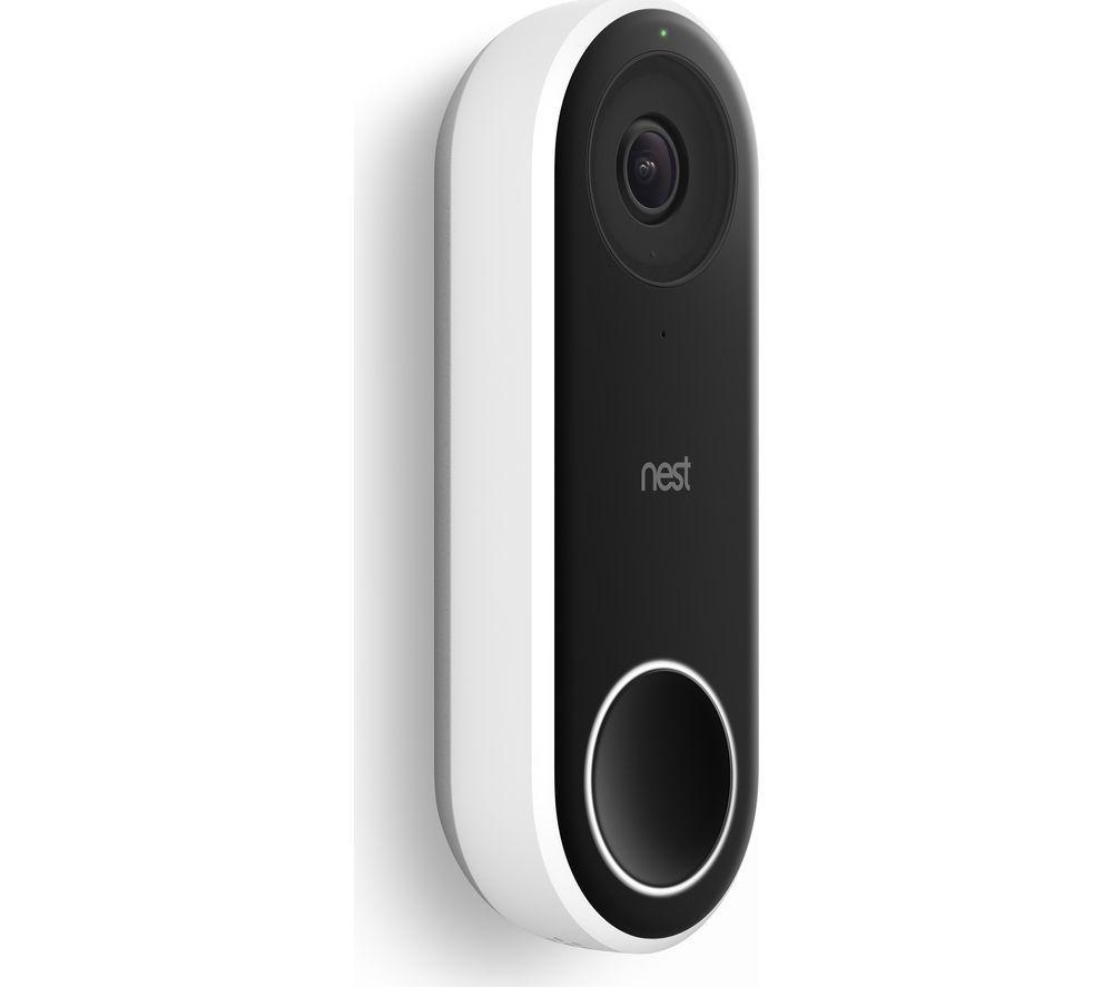 GOOGLE Nest Hello Video Doorbell & Nest Hub (2nd Gen) Bundle - Chalk - image 3