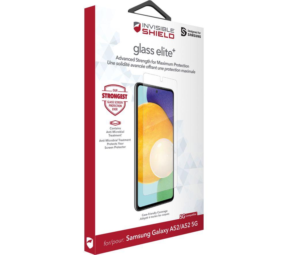 ZAGG InvisibleShield Glass Elite+ Samsung A52 5G Screen Protector image number 2 of 2
