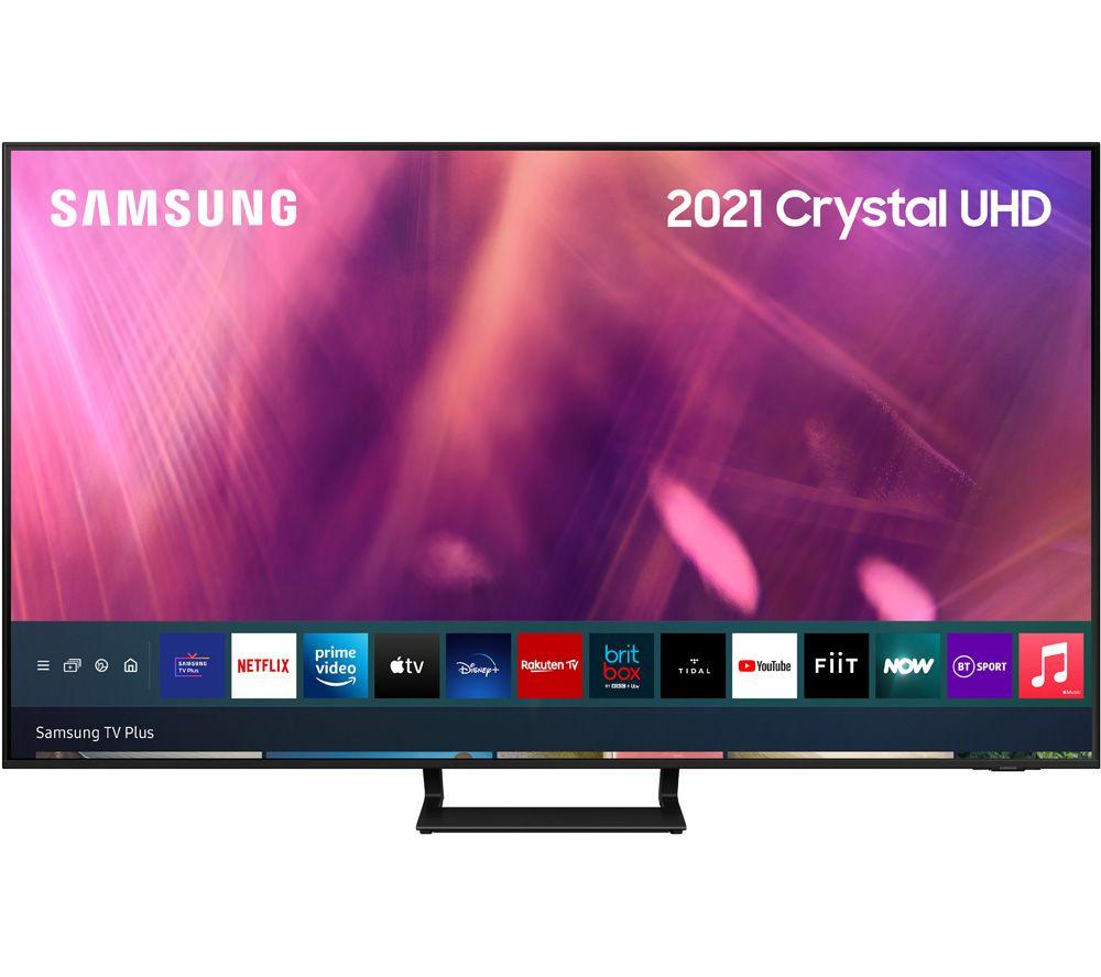 SAMSUNG UE75AU9007KXXU 75" Smart 4K Ultra HD HDR LED TV with Bixby, Alexa & Google Assistant