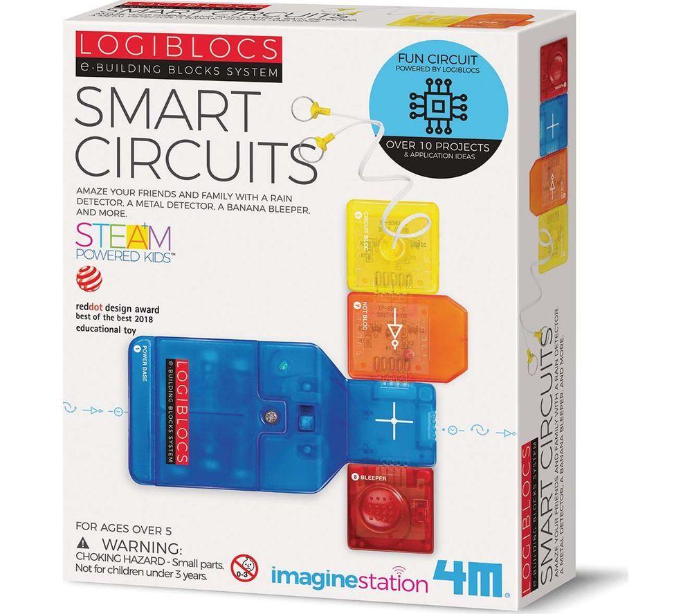 LOGIBLOCS Smart Circuits Science Kit, Patterned