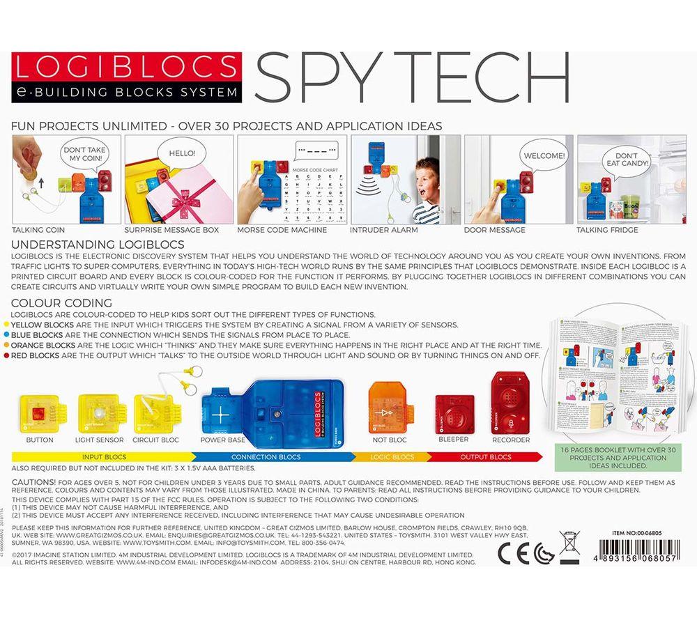 Buy LOGIBLOCS Spy Tech Science Kit | Currys