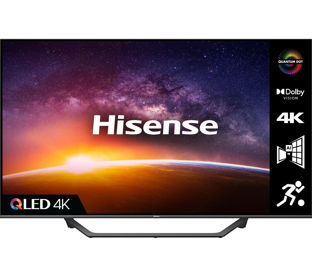 HISENSE 43A7GQTUK Smart 4K Ultra HD HDR QLED TV with Alexa & Google Assistant
