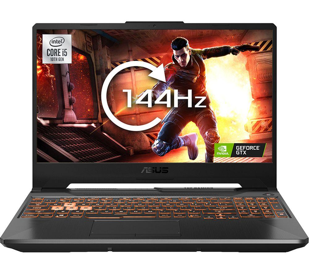 Image of ASUS TUF Dash F15 15.6" Gaming Laptop - Intel®Core i5, GTX 1650, 512 GB SSD, Black
