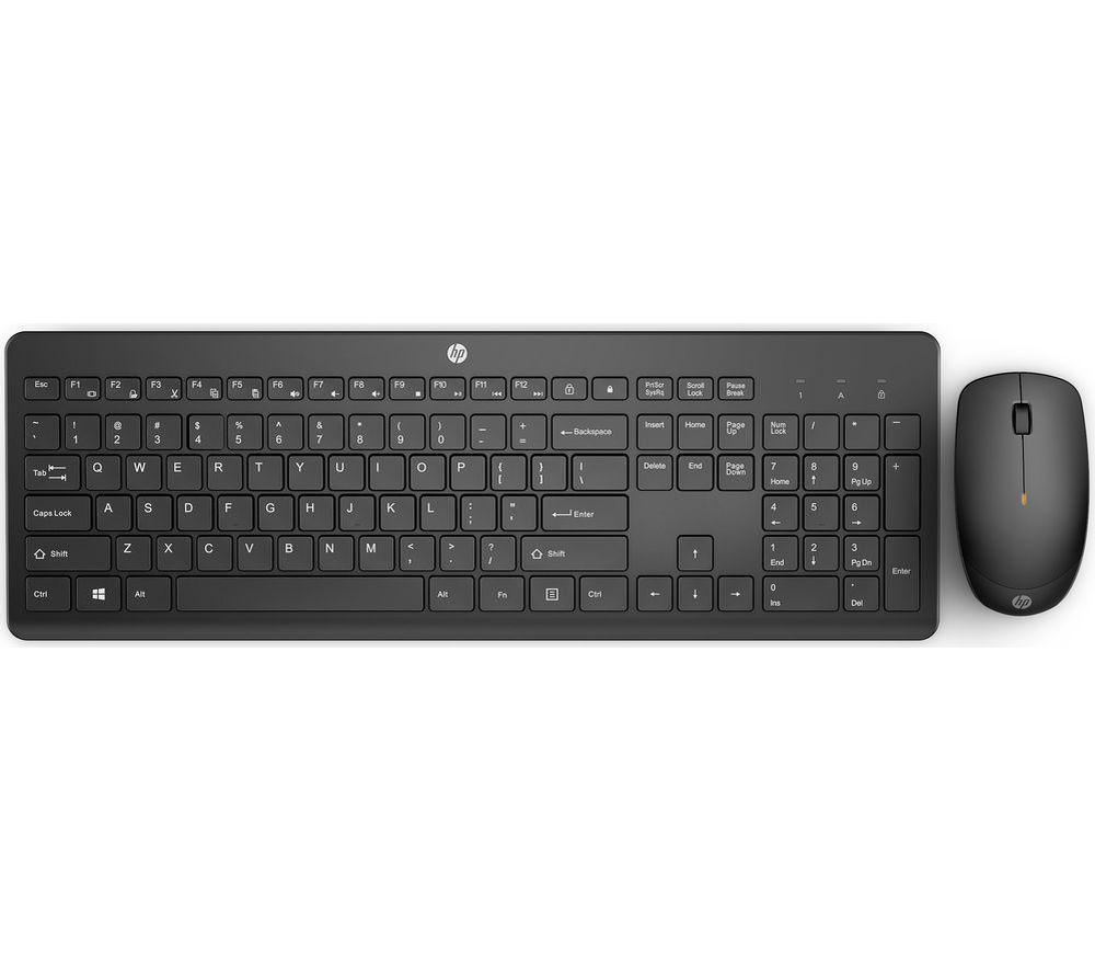 HP 230 Wireless Keyboard & Mouse Set - Black image number 9 of 10