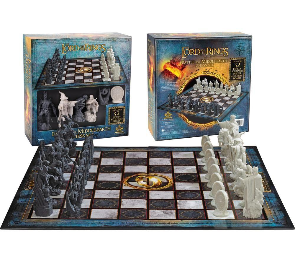 Buy NOBLE The Lord of the Rings Battle for Middle Earth Chess Set | Currys